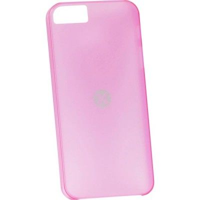 Dexim Mystery, tunt plastskal för iPhone 5, 0,5mm, rosa