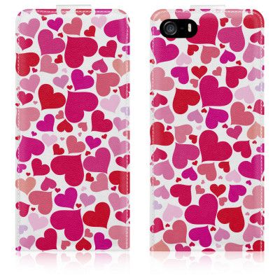 Flipfodral till iPhone 5/5S - Valentine Hearts