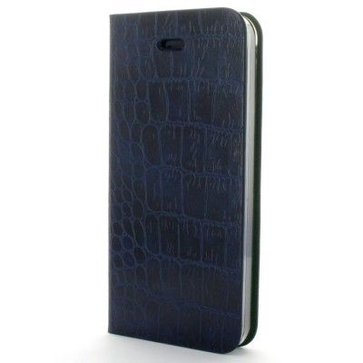 AVOC Nuovo Diary Plånboksväska till Apple iPhone 5/5S/SE (Navy)