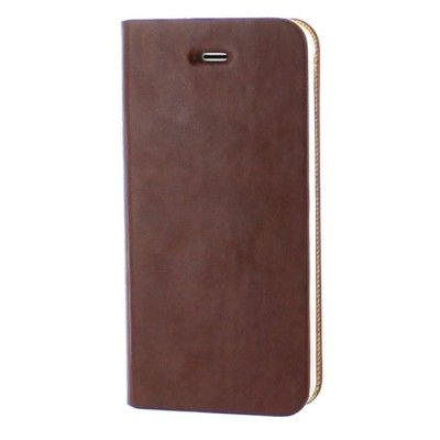 AVOC Toscana Diary Plånboksväska till Apple iPhone 5/5S/SE (Brun)