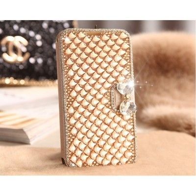 Bling Bling Plånboksfodral till Apple iPhone 5/5S/SE - Rosa