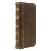 Book Style Plånboksfodral till iPhone 5/5S/SE - Brun