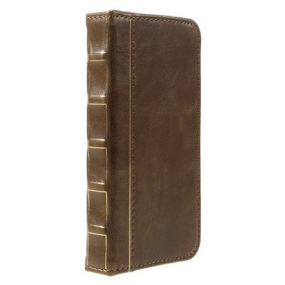 Book Style Plånboksfodral till iPhone 5/5S/SE - Brun