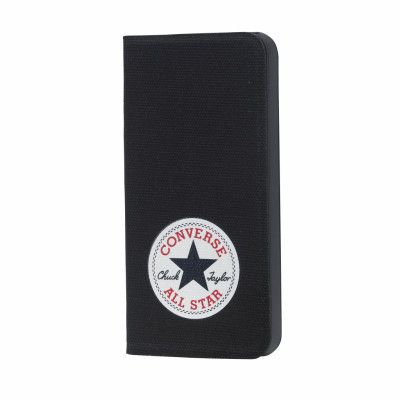 CONVERSE iPhone 5/5S/SE Booklet Svart Canvas