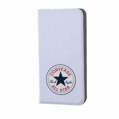 CONVERSE iPhone 5/5S/SE Booklet Vit Canvas