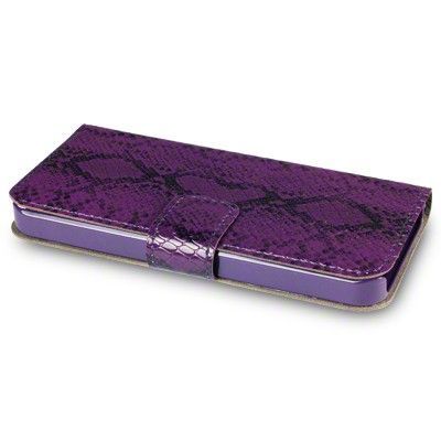 Covert slim fodral till iPhone 5S/5 - Snake - Lila