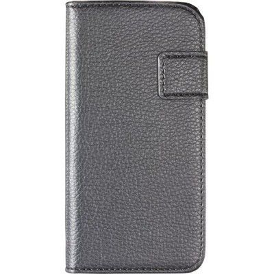 Deltaco plånboksfodral av konstläder för iPhone 5 - Svart