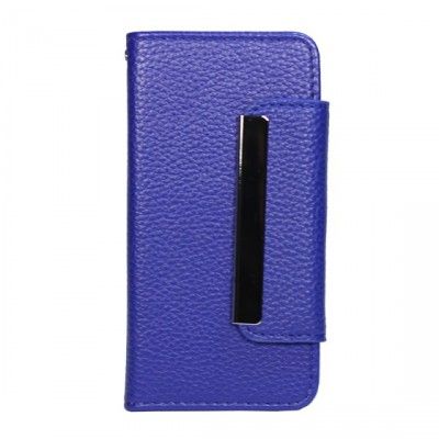 Plånboksfodral med avtagbart skal till Apple iPhone 5/5s (MörkBlå)