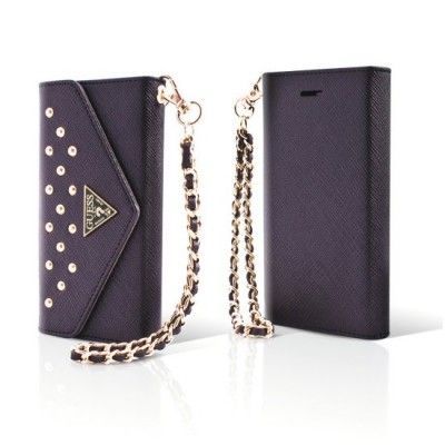Guess iPhone 5/5S Studded Clutch Case - Svart