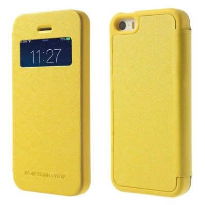 Mercury Bumper View Fodral till Apple iPhone 5S/5 (Gul)