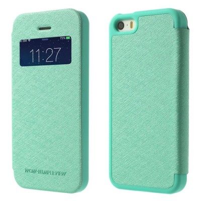 Mercury Bumper View Fodral till Apple iPhone 5S/5 (Turkos)