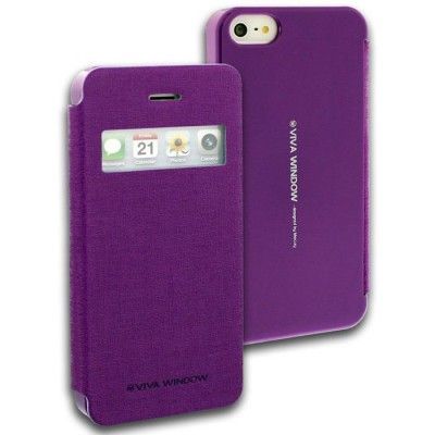 Mercury Viva Window Fodral till Apple iPhone 5S/5 (Lila)