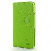 MLT Plånboksfodral till Apple iPhone 5S/5 (Grön)