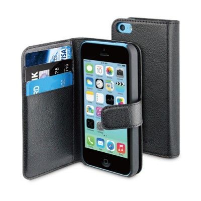 Muvit Wallet med 3 fack iPhone 5 Sv