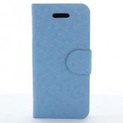 Pixel Plånboksfodral till Apple iPhone 5/5S/SE - Blå