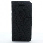 Pixel Plånboksfodral till iPhone 5S/5 - Svart