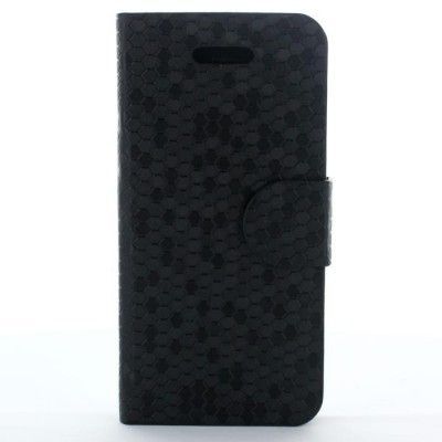 Pixel Plånboksfodral till iPhone 5S/5 - Svart