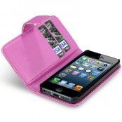 Plånboksfodral till Apple iPhone 5/5S/SE (Magenta)