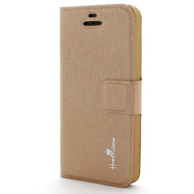 Plånboksväska till Apple iPhone 5/5S/SE (Gold)