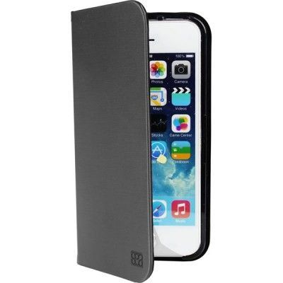 Promate Neat,i5 - fodral för iPhone 5/5s (svart) + Skärmskydd