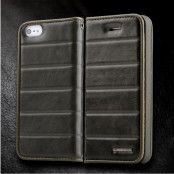Rock Elite Series Flip väska till Apple iPhone 5/5S/SE (Blackish Green)