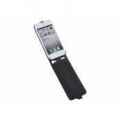Slim Flip mobilväska till iPhone 5S/5 (Svart)