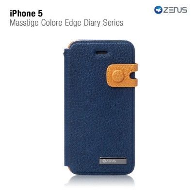 Zenus plånboksfodral till iPhone 5S/5 (Royal Navy)