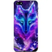 Mobilskal till Apple iPhone 5 med Neon Varg