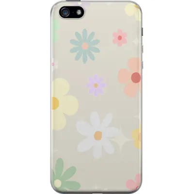 Mobilskal till Apple iPhone 5 med fejdande blommor
