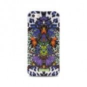 Just Cavalli Cover iPhone 5/5S Leopard Flower Violet