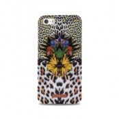 Just Cavalli Cover iPhone 5/5S Leopard Flower Yellow