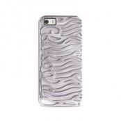 Just Cavalli Cover iPhone 5/5S Perforated Zebra Silver
