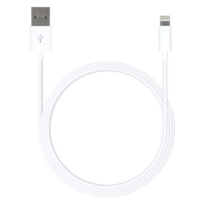 KIT Synkkabel Lightning 3m MFI - Vit