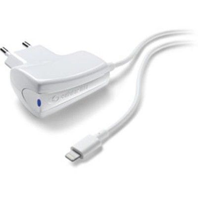 CellularLine väggladdare till Apple iPhone 5S/5 / iPad Mini (Vit)