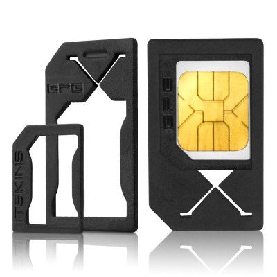 ITSkins 3 in 1 Nano Sim / Micro Sim Adapter (3st)