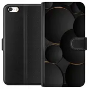 Lyxig Cirklar plånboksfodral till Apple iPhone 5