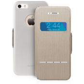 Moshi SenseCover (iPhone 5/5S/SE) - Svart