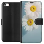 Plånboksfodral till Apple iPhone 5 med Sommarblommor