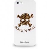 Puro Happiness Rock'N'Roll (iPhone 5/5S) - Vit/leopard