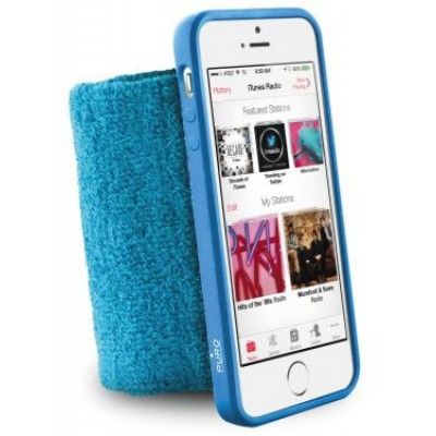 Puro Running Handledsband (iPhone 5/5S/SE) - Blå