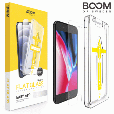 BOOM Flat Härdat Glas Skärmskydd iPhone 5/5S/SE