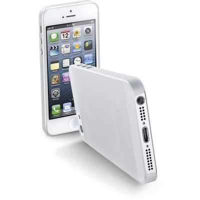 CellularLine 035 Ultra slim hårdplastskal för iPhone 5, vit