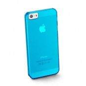 CellularLine COOL FLUO hårdplastskal för iPhone 5, skärmskydd, blå