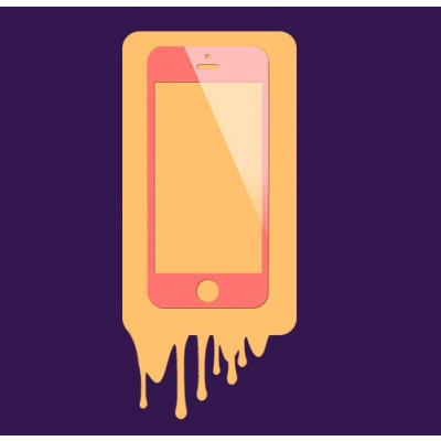 Colored Tempered Glass Skärmskydd till Apple iPhone 5/5S/SE (Rosa)