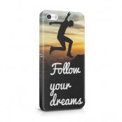 Skal till Apple iPhone SE/5S/5 - Follow Your Dreams