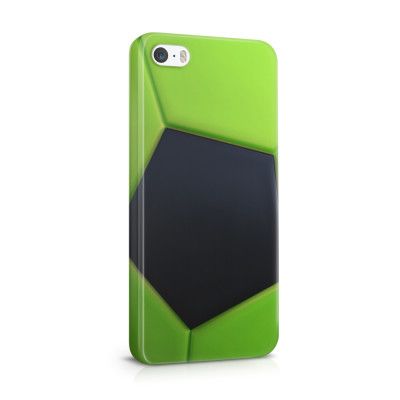 Skal till Apple iPhone SE/5S/5 - Fotboll - Grön