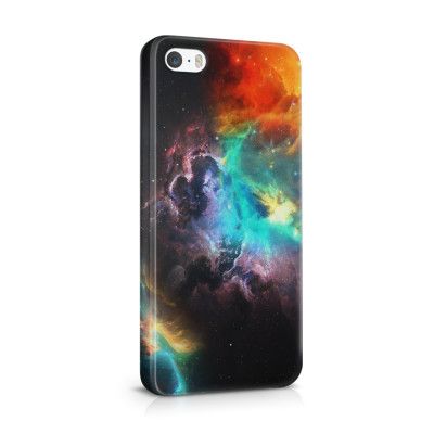 Skal till Apple iPhone SE/5S/5 - Rymden - Svart/Blå