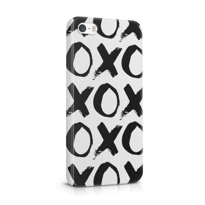 Skal till Apple iPhone SE/5S/5 - XoXo - Vit