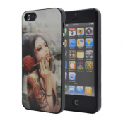 3D Baksideskal till Apple iPhone 5/5S/SE (Flower Girl)