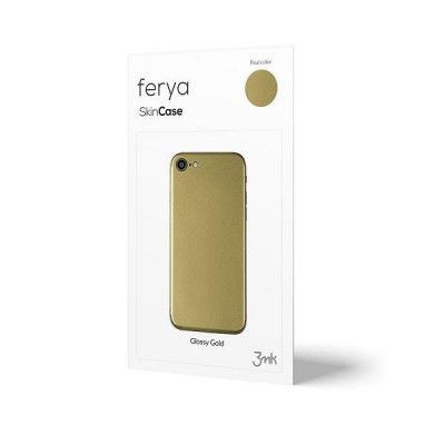 3mk Ferya Skin Skal iPhone 5 / 5s / Se - Glossy Guld